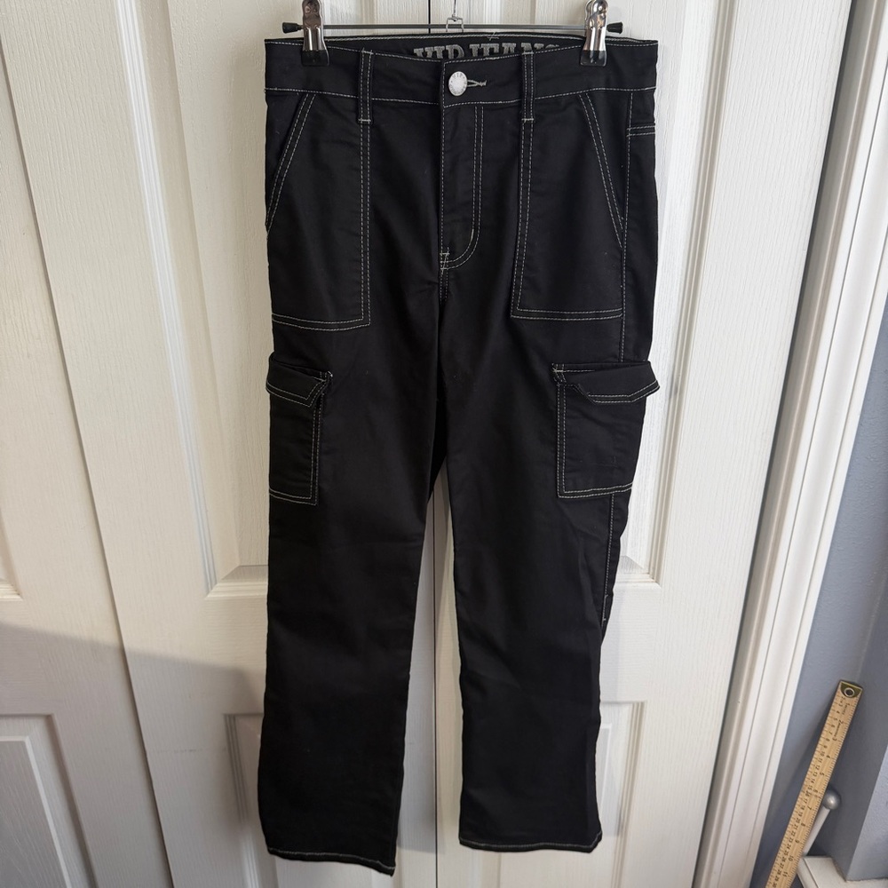 VIP Jean‎ cargo pocket black jeans size 5/27